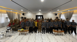 Foto bersama pengurus DPC PJS usai dilaksanakan pelantikan, Selasa (20/05/2025)