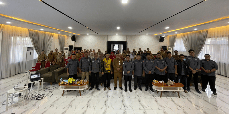 Foto bersama pengurus DPC PJS usai dilaksanakan pelantikan, Selasa (20/05/2025)